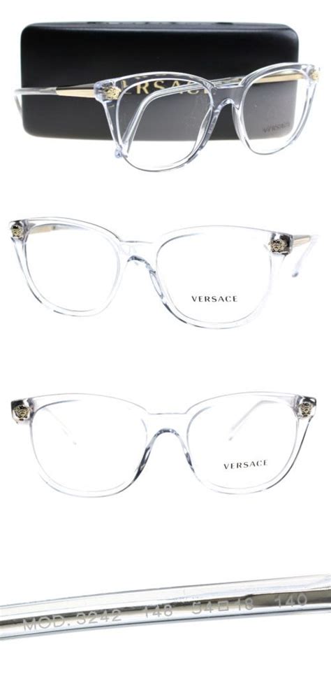 versace clear frames|versace glasses frames women's.